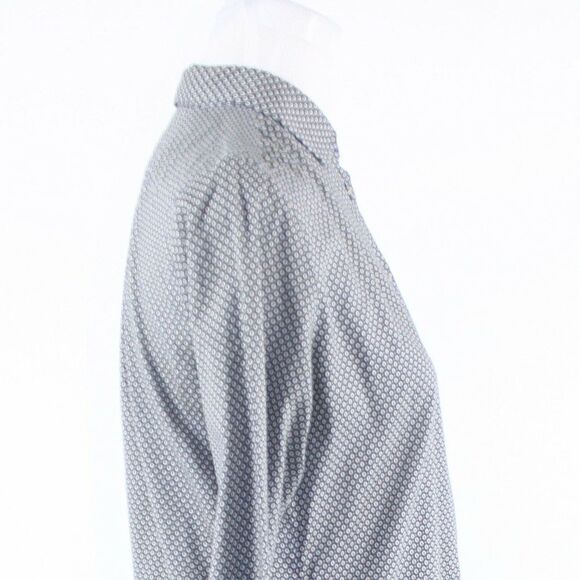 Gray white MARC O'POLO button down blouse GR36 8 - Picture 6 of 8